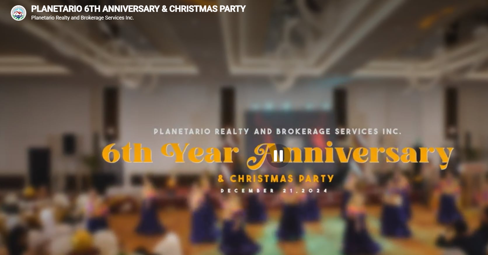 6TH YEAR ANNIVERSARY AND CHRISTMAS PARTY